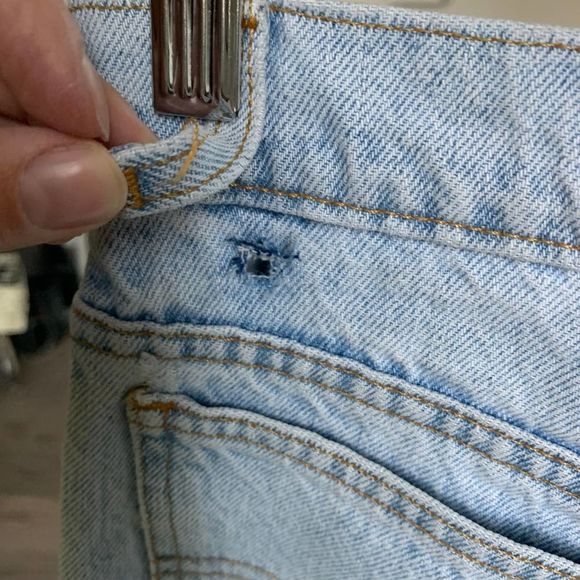 Levi’s vintage orange tab 550 student w 29 l 32 womens fits like xs sz 0 -2 - Picture 8 of 11